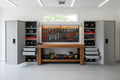 Dual Cabinet Workspace