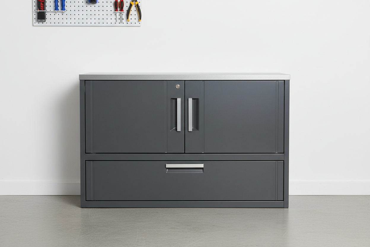 Modular Base Cabinet for garage storage